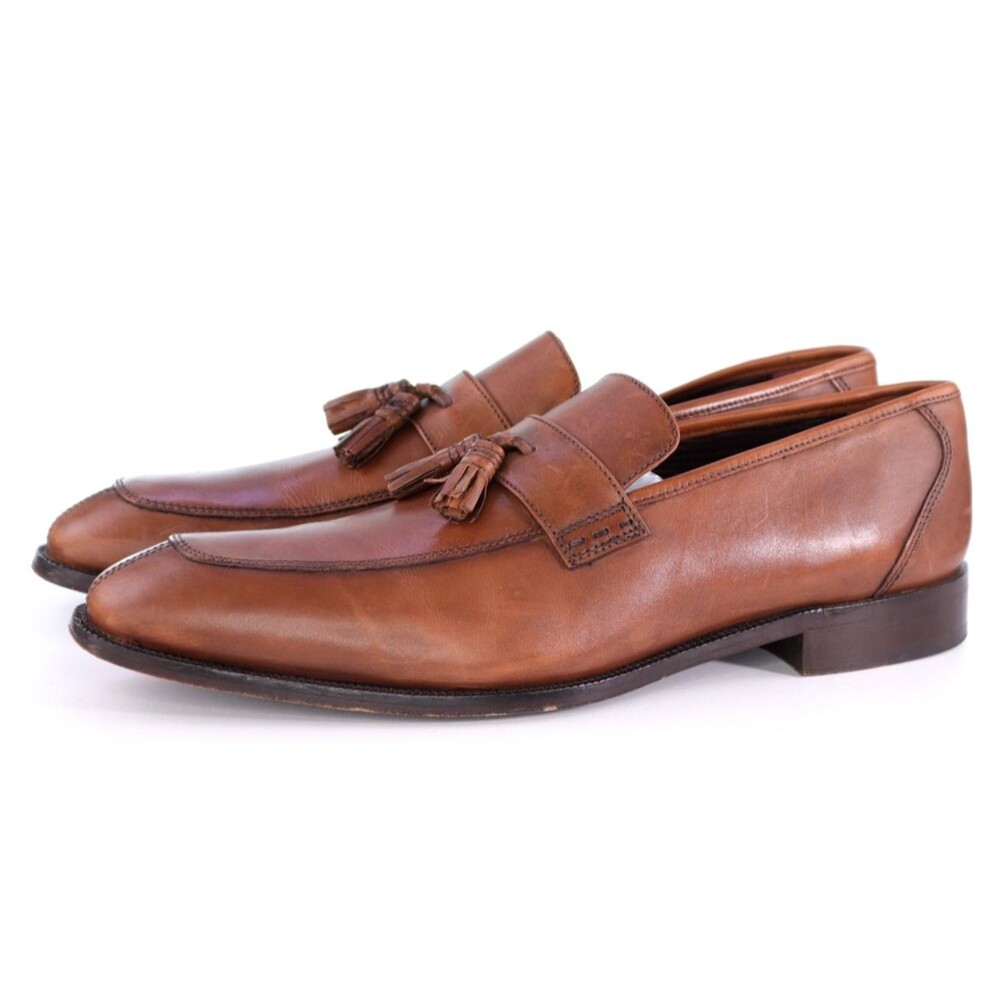 Johnston & Murphy Heritage $165 Men's Tassel Loafers Dress Shoes Sz 12 M 15-7350